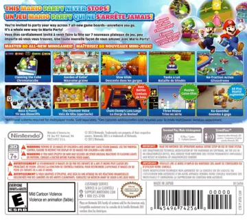 Mario Party - Island Tour (europe)(En,Fr,De,Es,It,Nl,Pt.Ru) box cover back